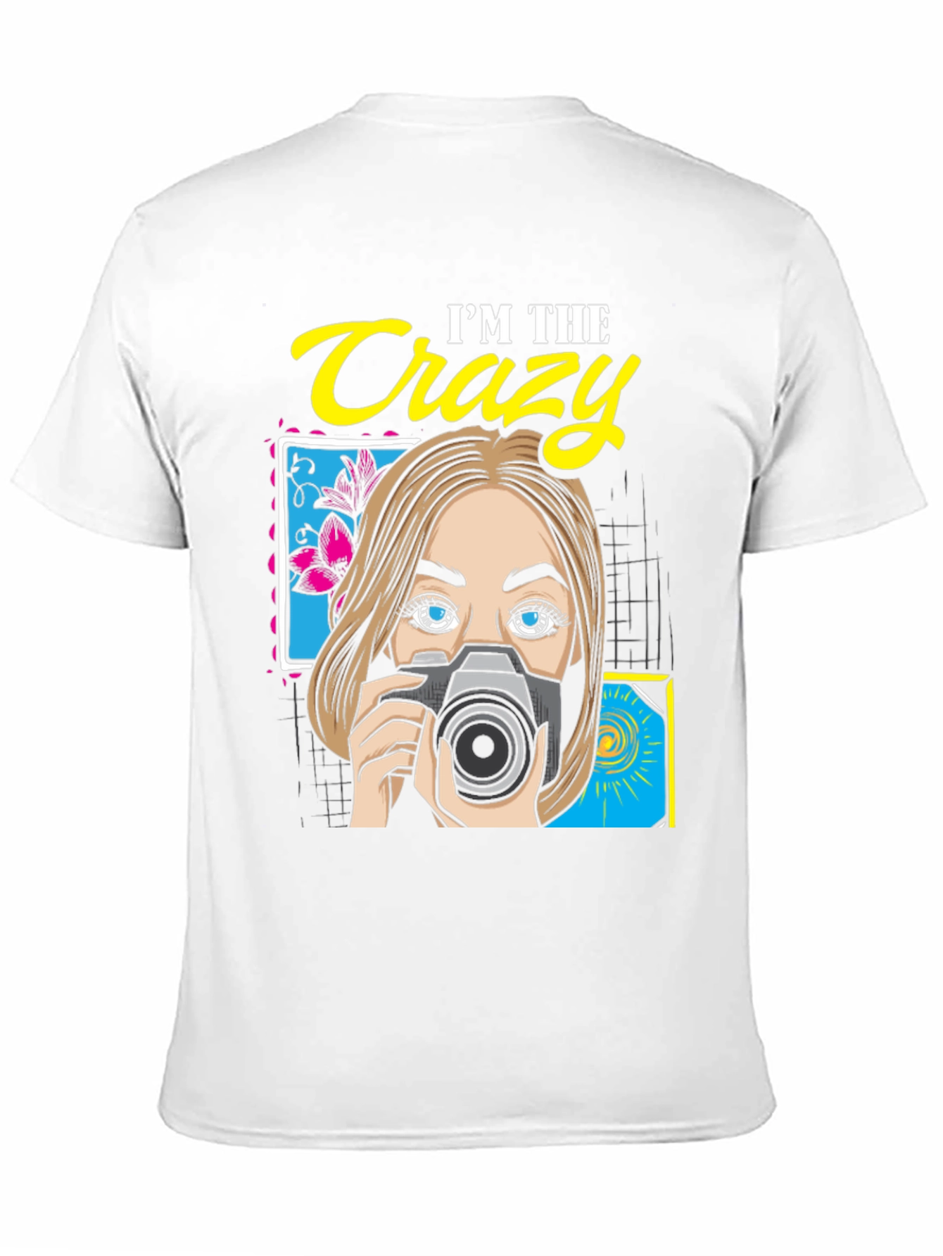 Crazy Photographer Graphic T-Shirt