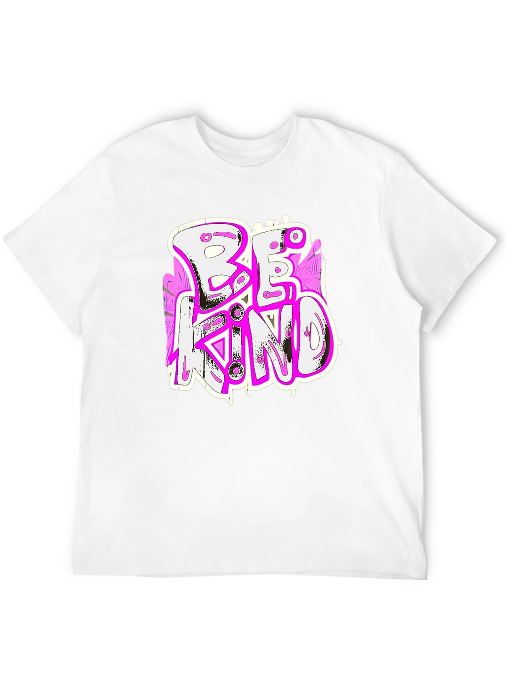 Be Kind Graphic Tee - Stylish Mens Black T-Shirt