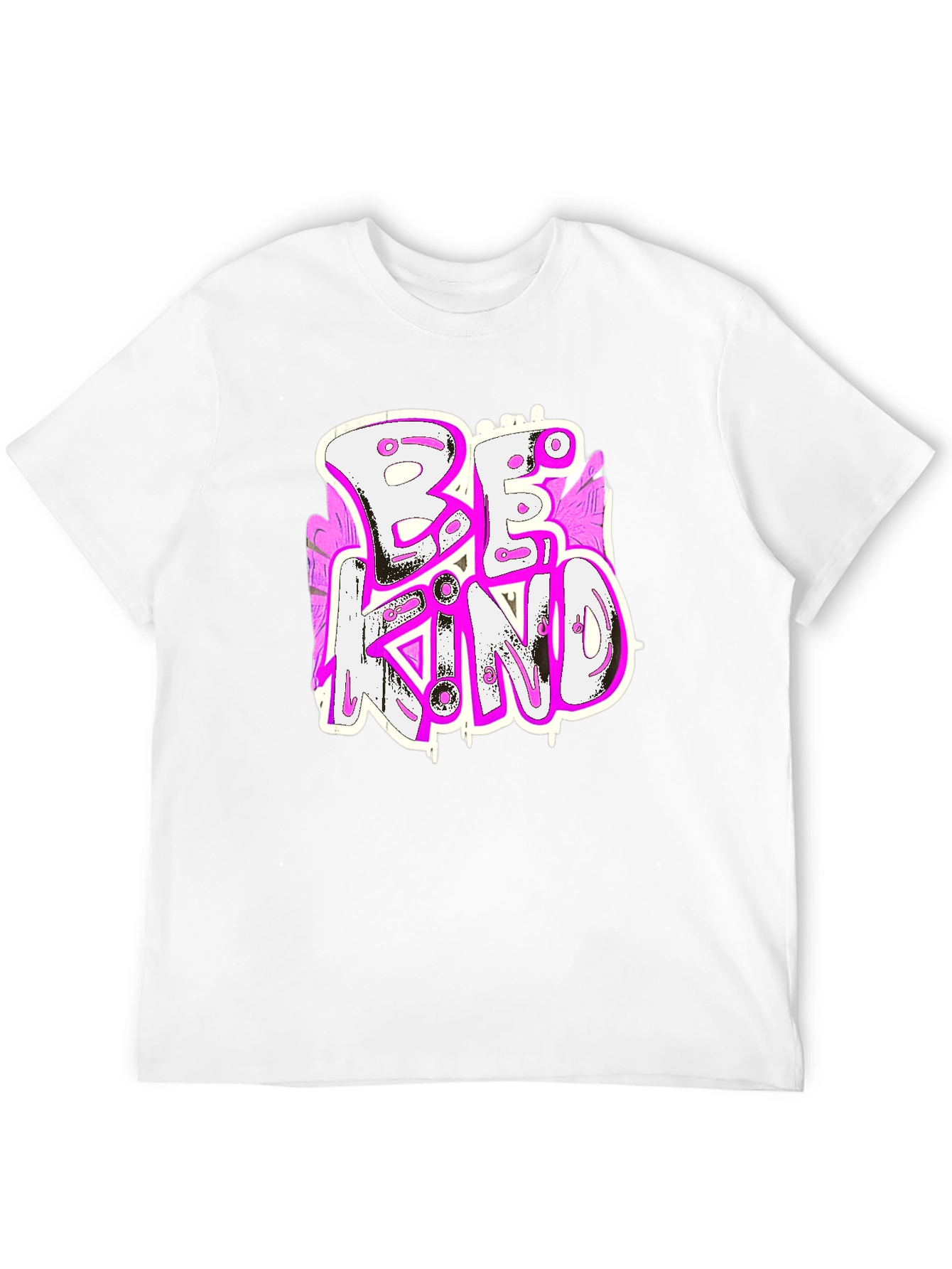 Be Kind Graphic Tee - Stylish Mens Black T-Shirt