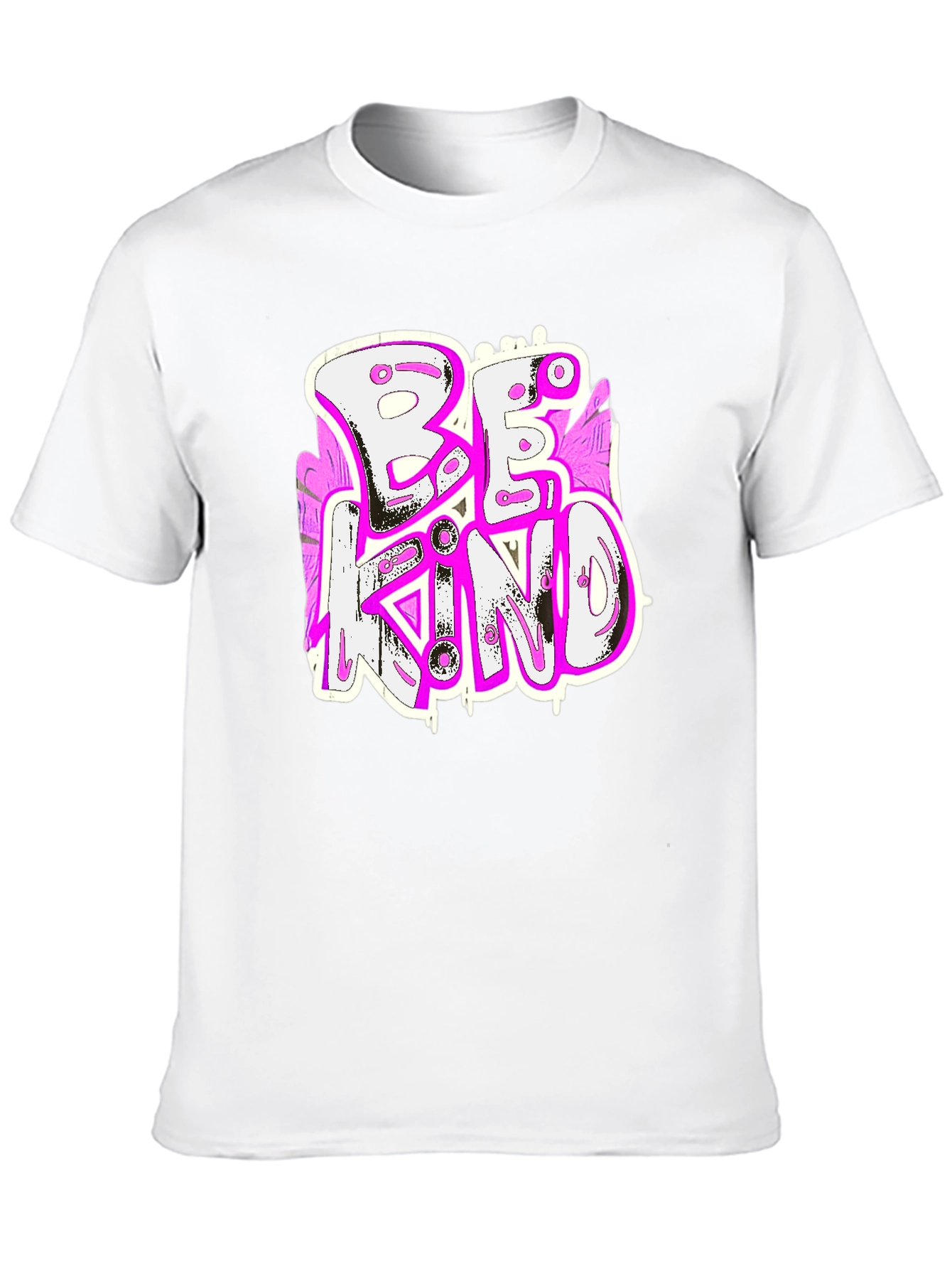 Be Kind Graphic Tee - Stylish Mens Black T-Shirt