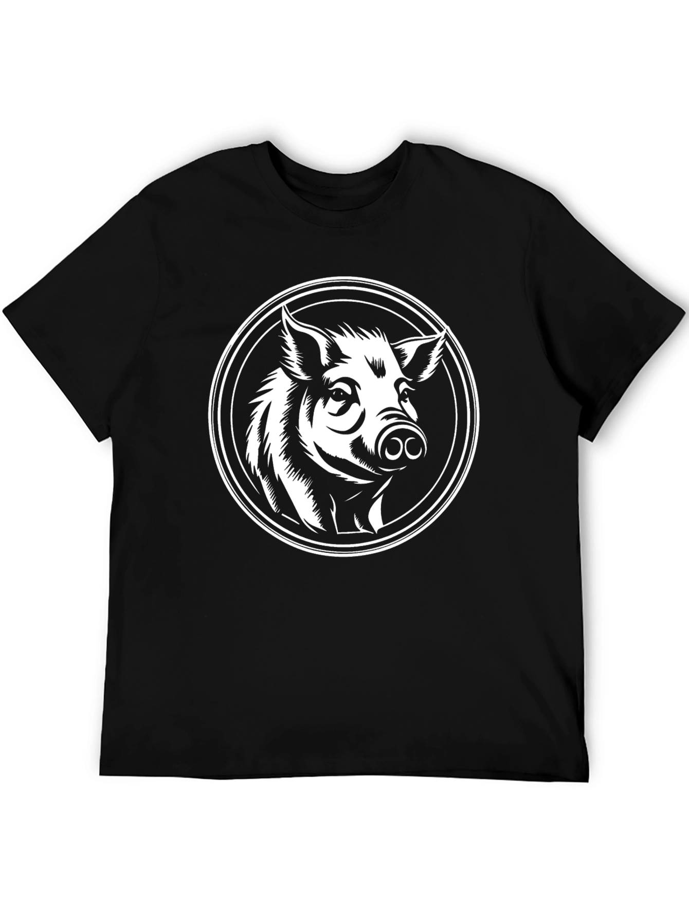 Boar Graphic Tee - Wild Hog T-Shirt