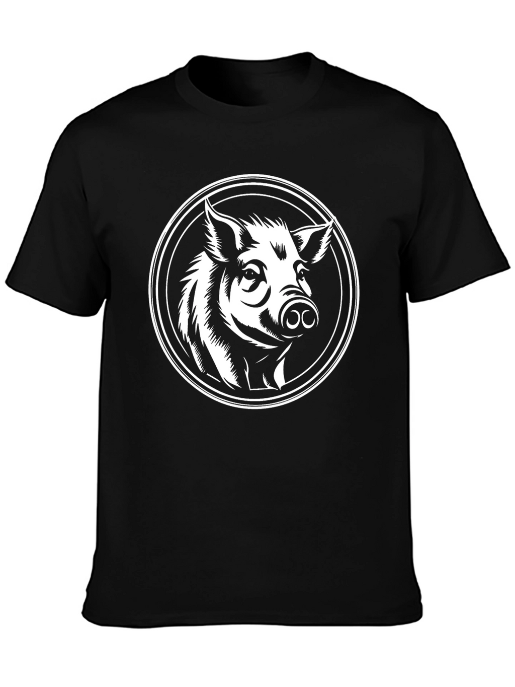 Boar Graphic Tee - Wild Hog T-Shirt