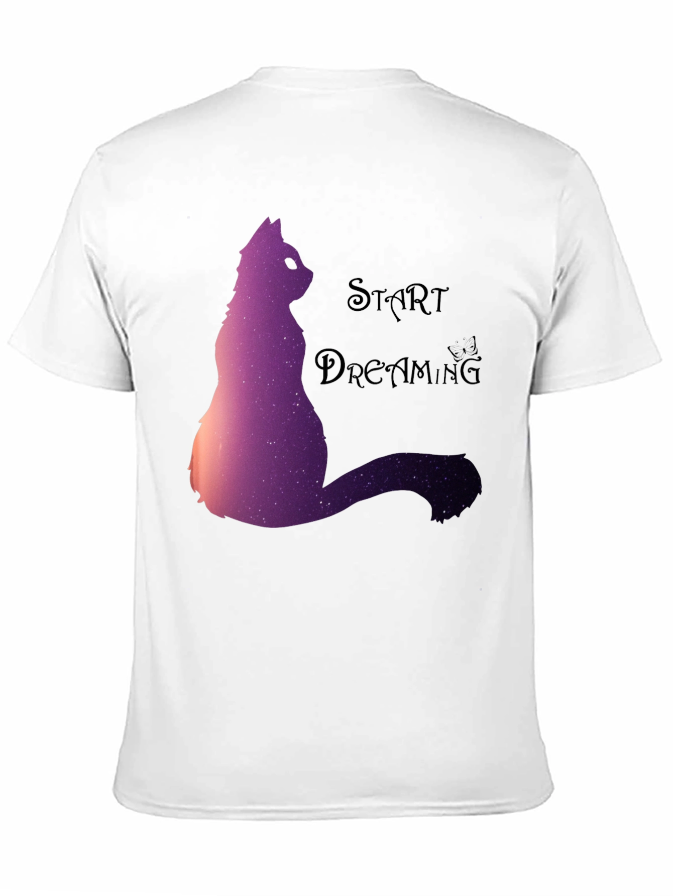 Dreamy Cat Galaxy T-Shirt