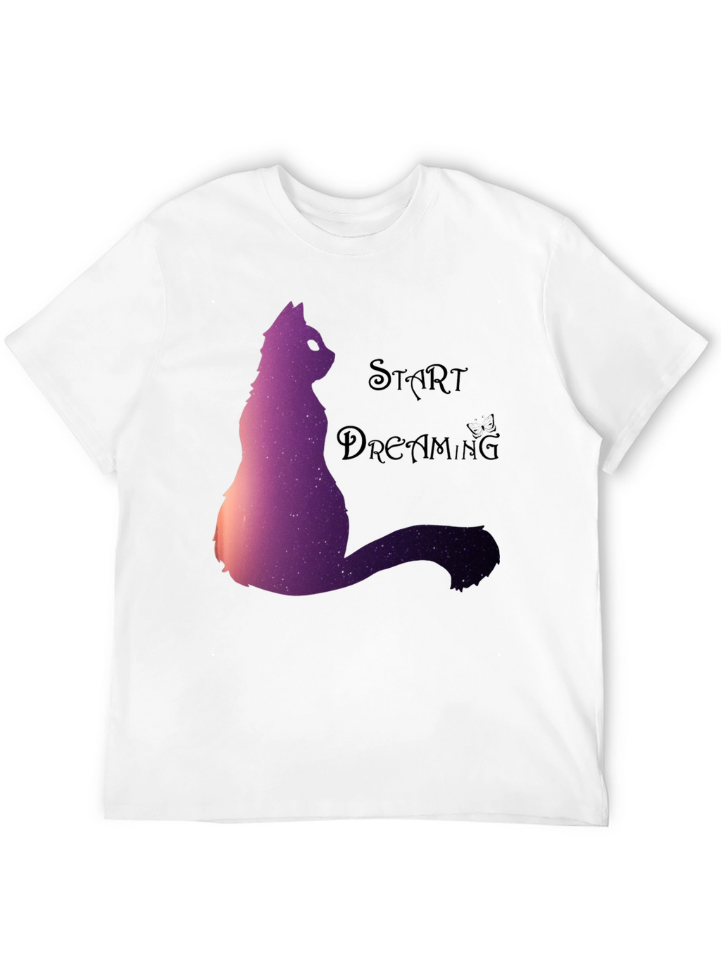Dreamy Cat Galaxy T-Shirt
