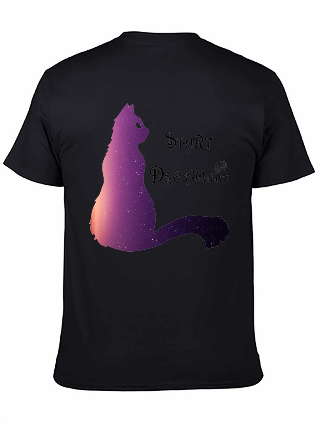 Dreamy Cat Galaxy T-Shirt