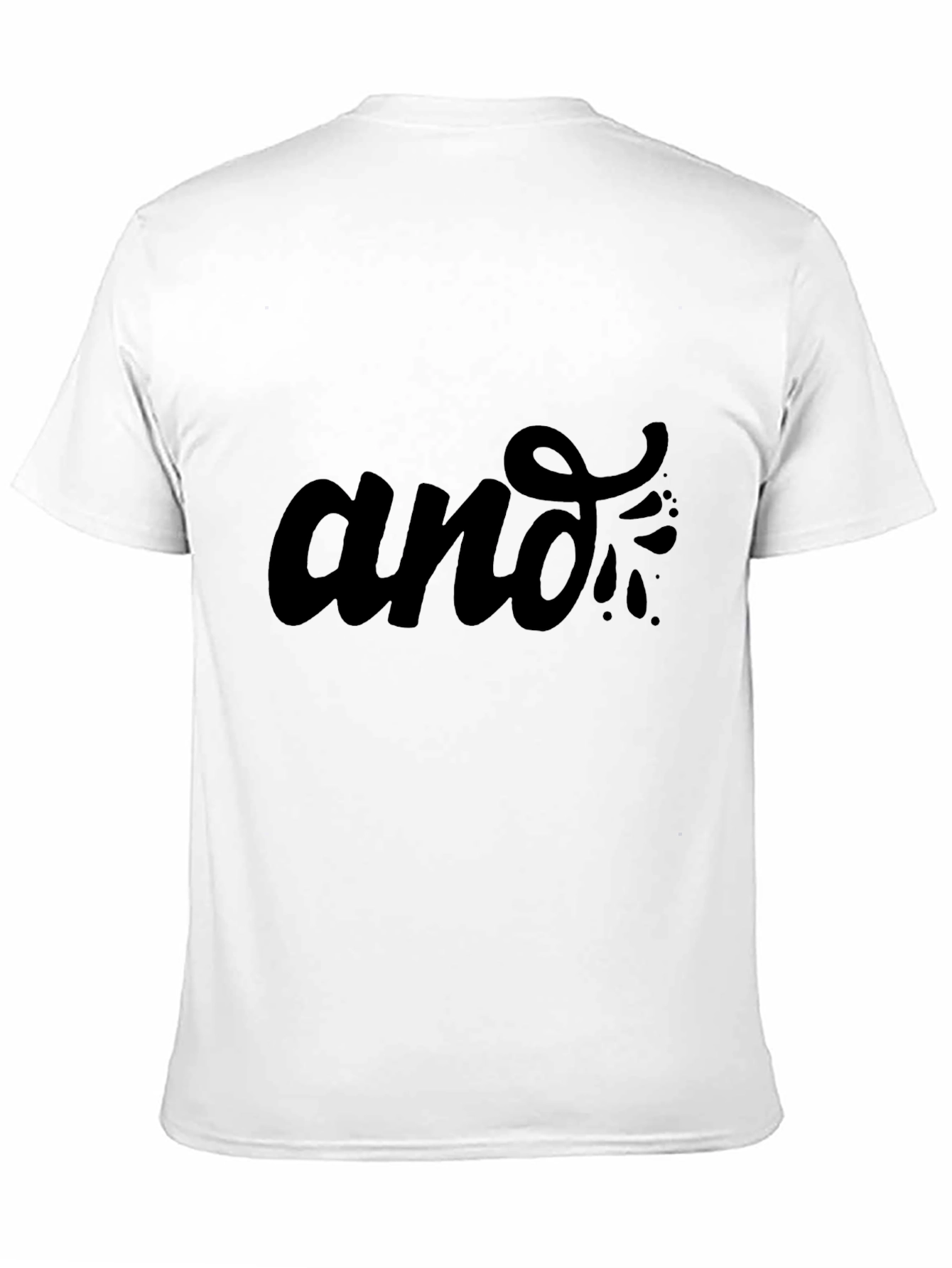Stylish Black T-Shirt with and Graphic Print