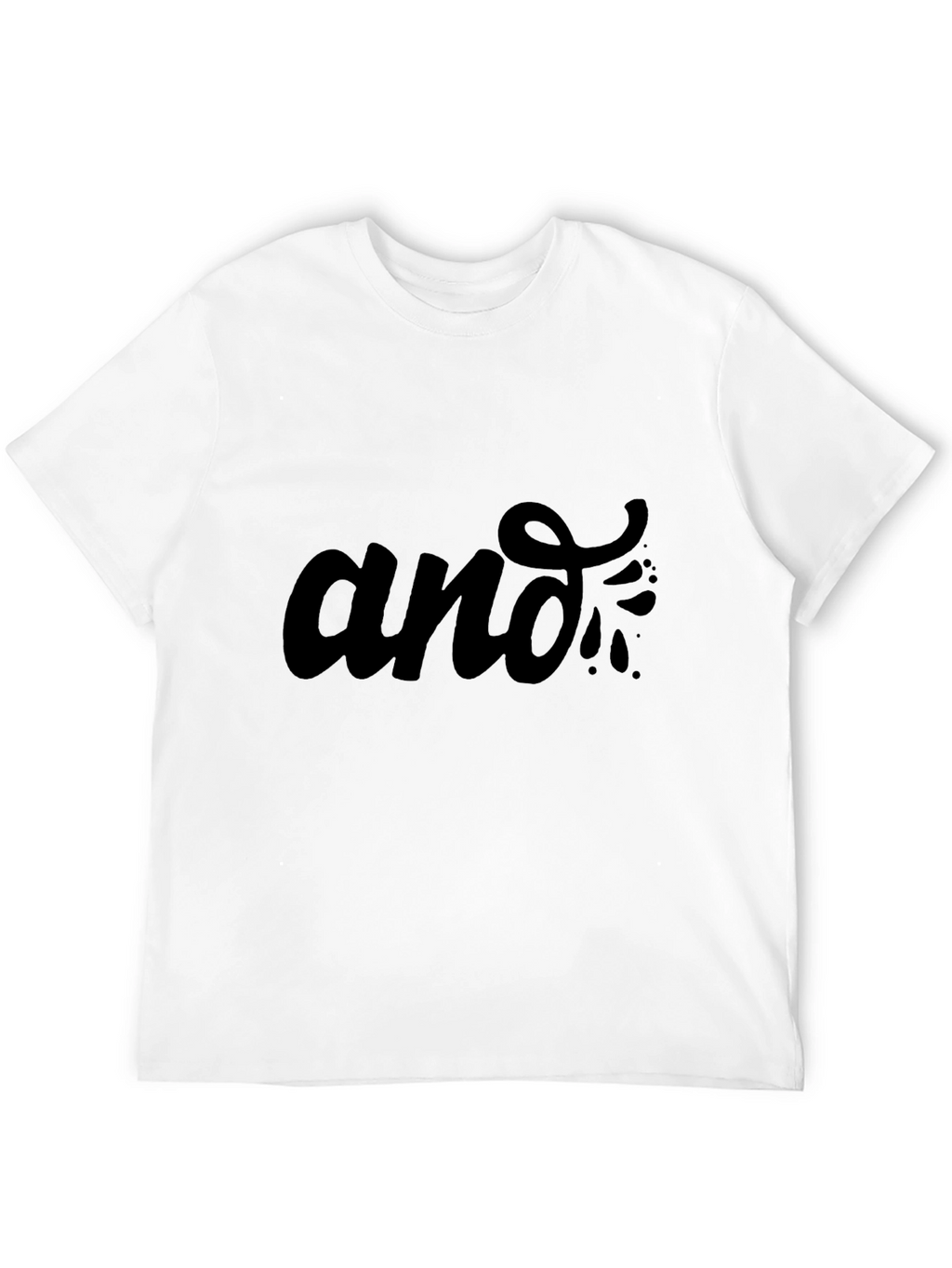 Stylish Black T-Shirt with and Graphic Print