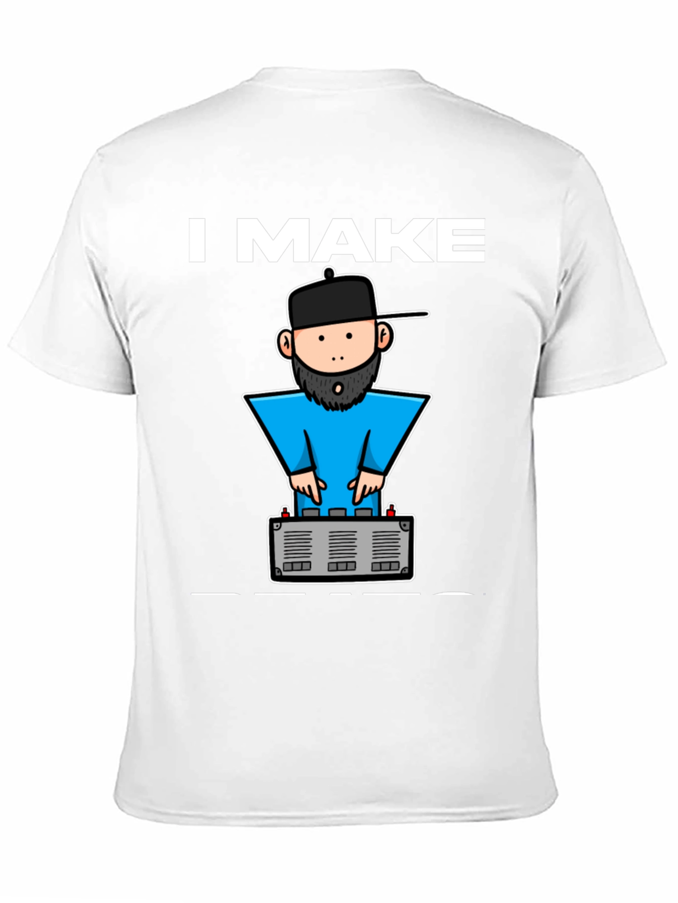 DJ Graphic Tee - I Make Beats T-Shirt