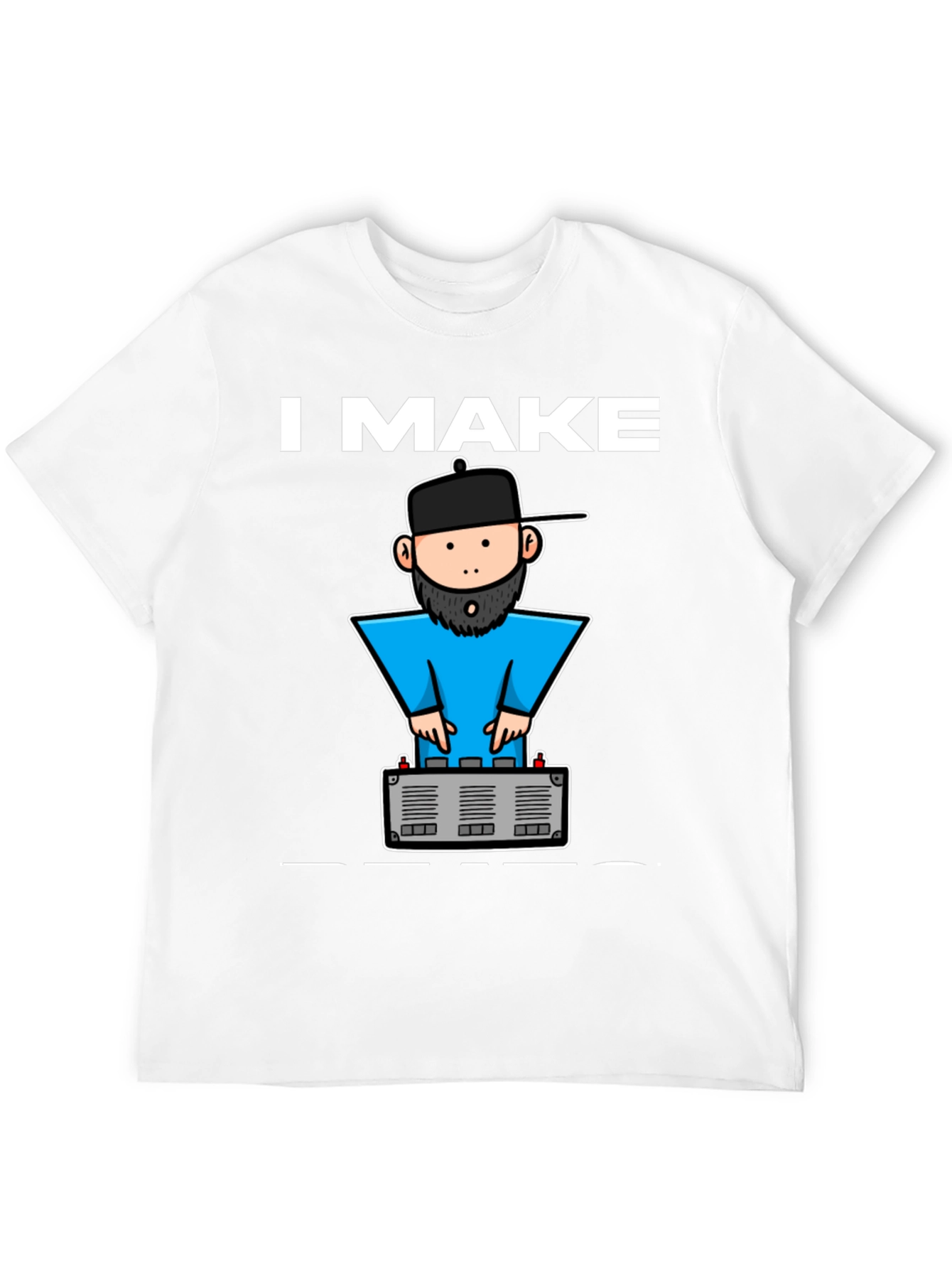 DJ Graphic Tee - I Make Beats T-Shirt