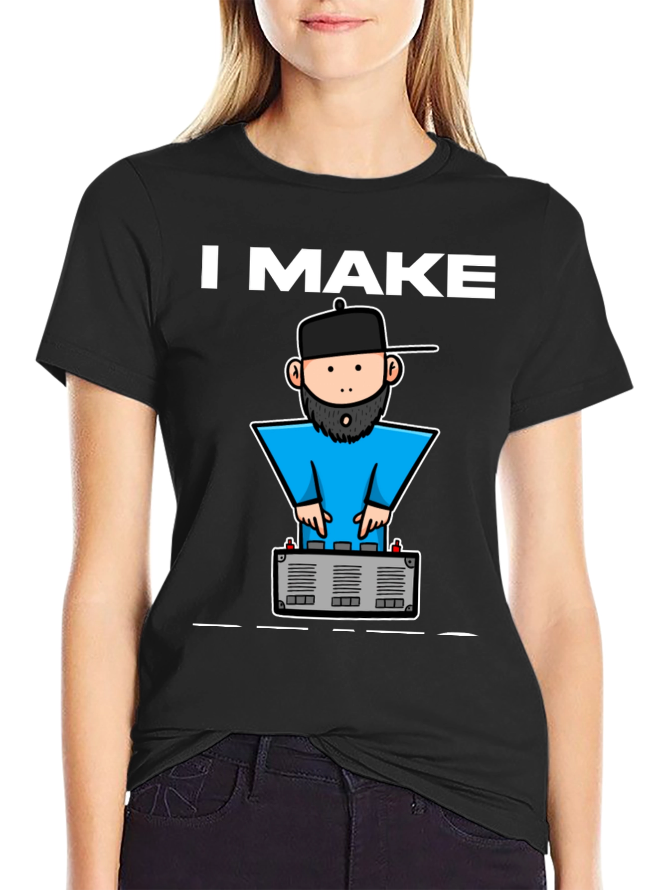 DJ Graphic Tee - I Make Beats T-Shirt