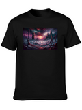 Dark Fantasy Landscape Graphic T-Shirt