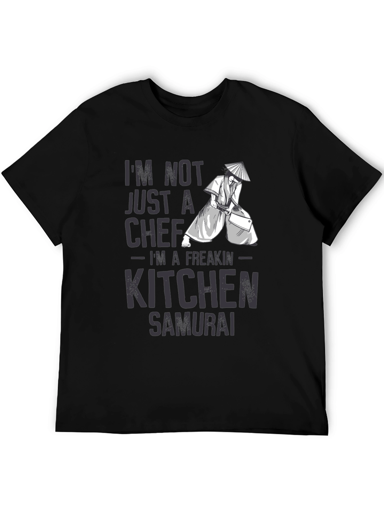 Kitchen Samurai T-Shirt - Funny Chef Tee