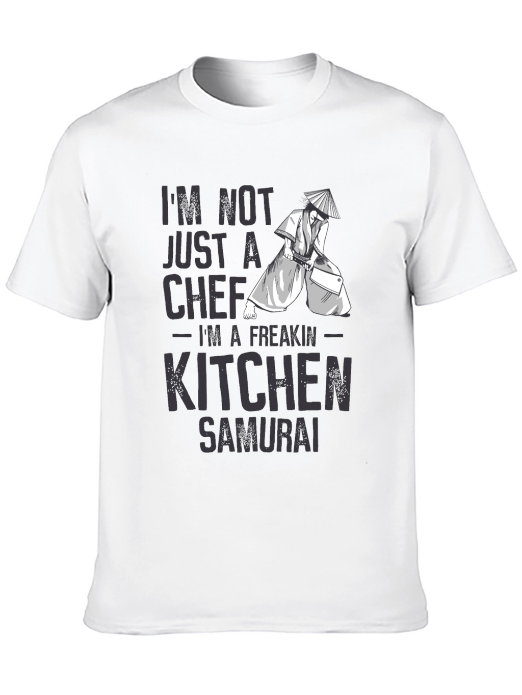 Kitchen Samurai T-Shirt - Funny Chef Tee