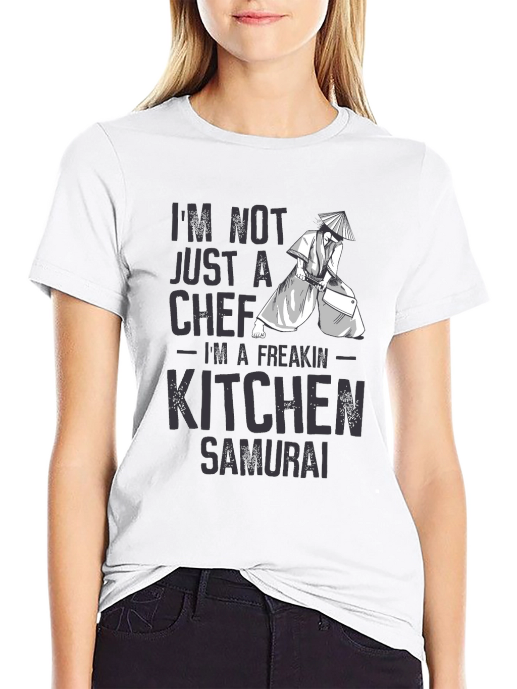 Kitchen Samurai T-Shirt - Funny Chef Tee