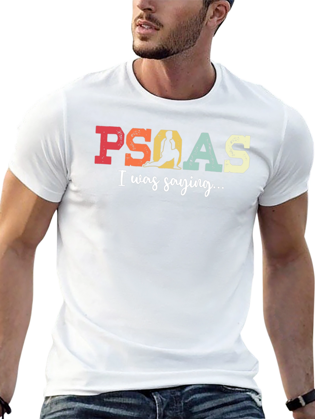 Psoas Muscle Awareness Graphic T-Shirt