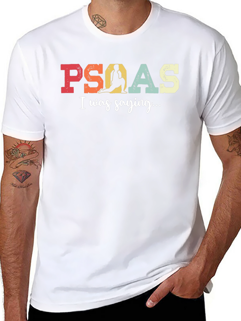 Psoas Muscle Awareness Graphic T-Shirt