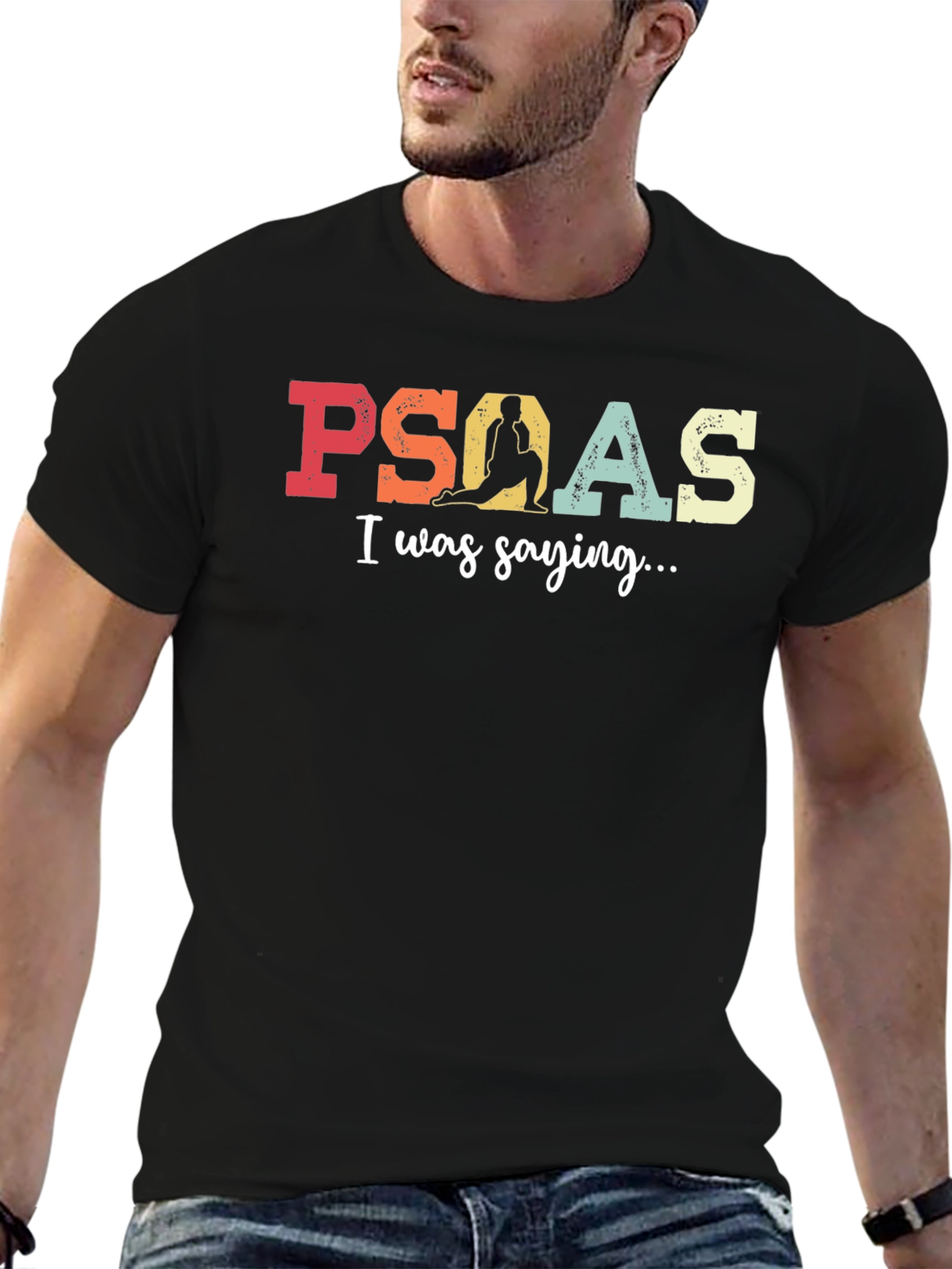 Psoas Muscle Awareness Graphic T-Shirt