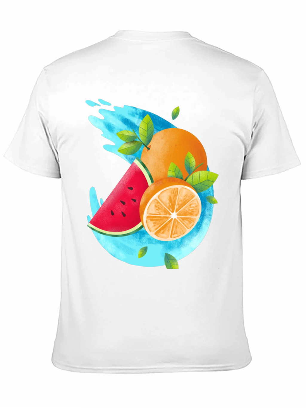 Fresh Fruit Graphic T-Shirt - Summer Style
