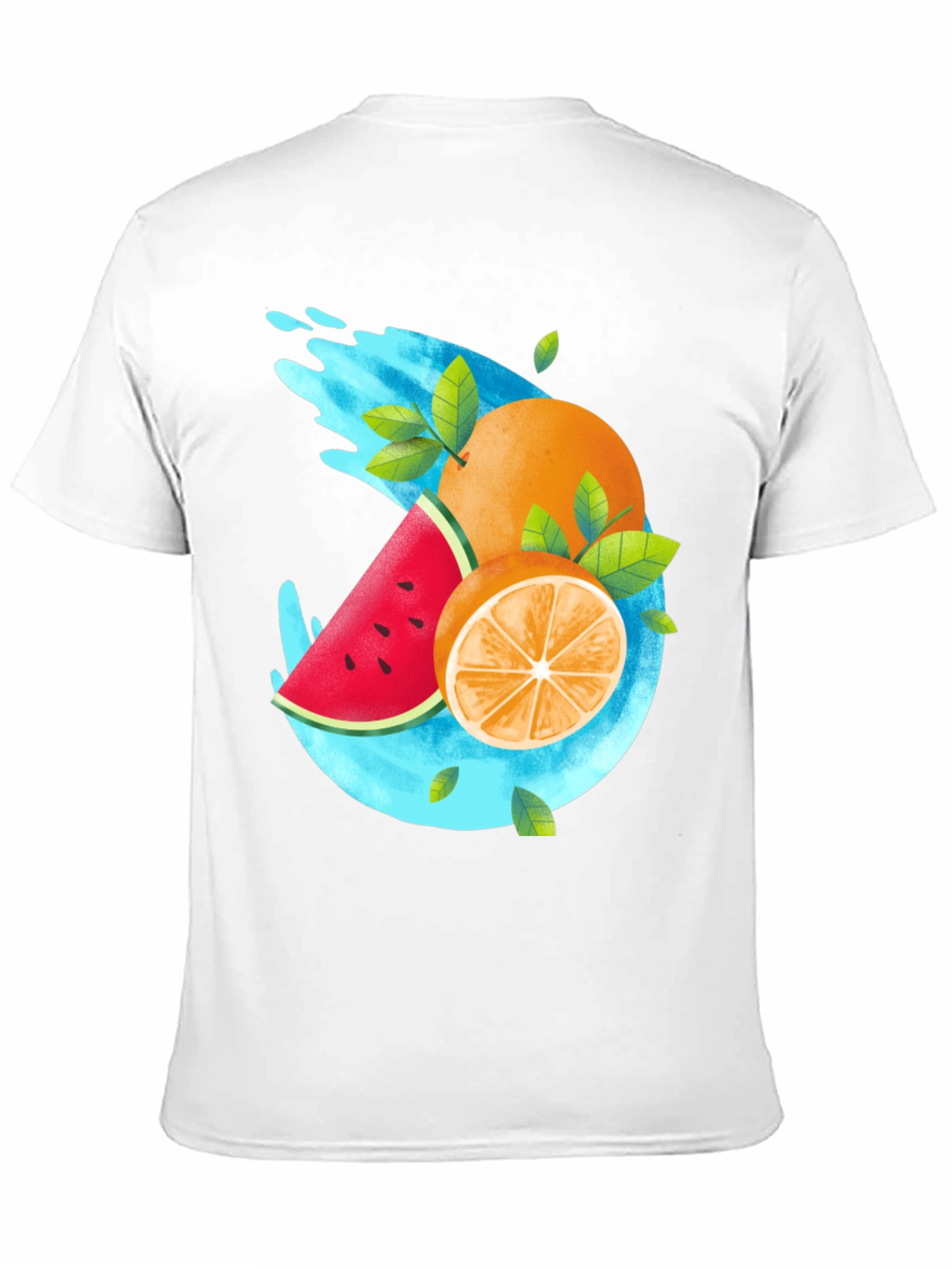 Fresh Fruit Graphic T-Shirt - Summer Style