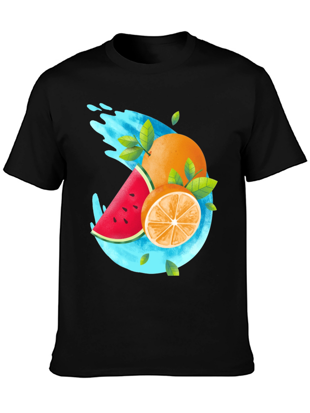 Fresh Fruit Graphic T-Shirt - Summer Style