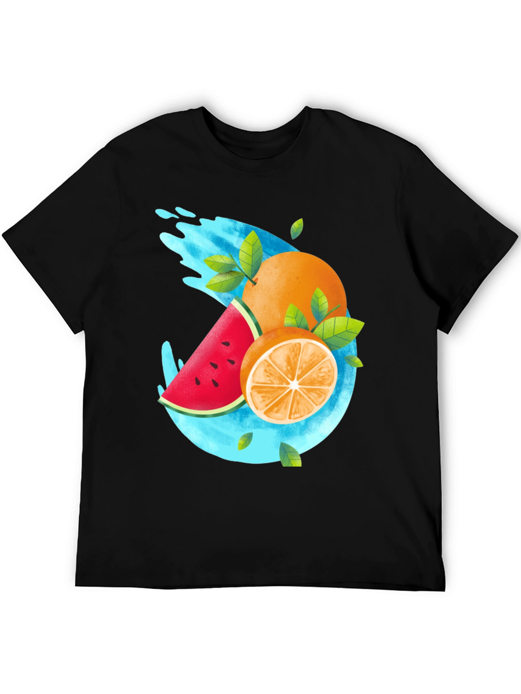 Fresh Fruit Graphic T-Shirt - Summer Style