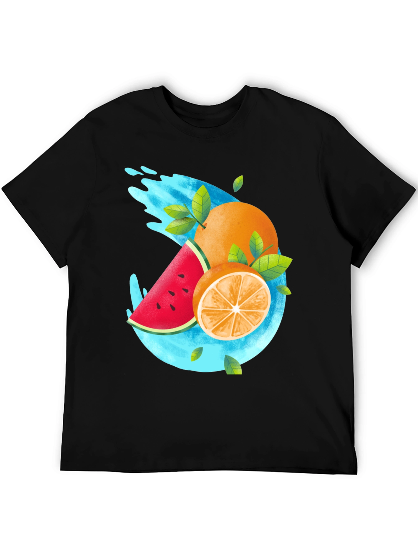 Fresh Fruit Graphic T-Shirt - Summer Style