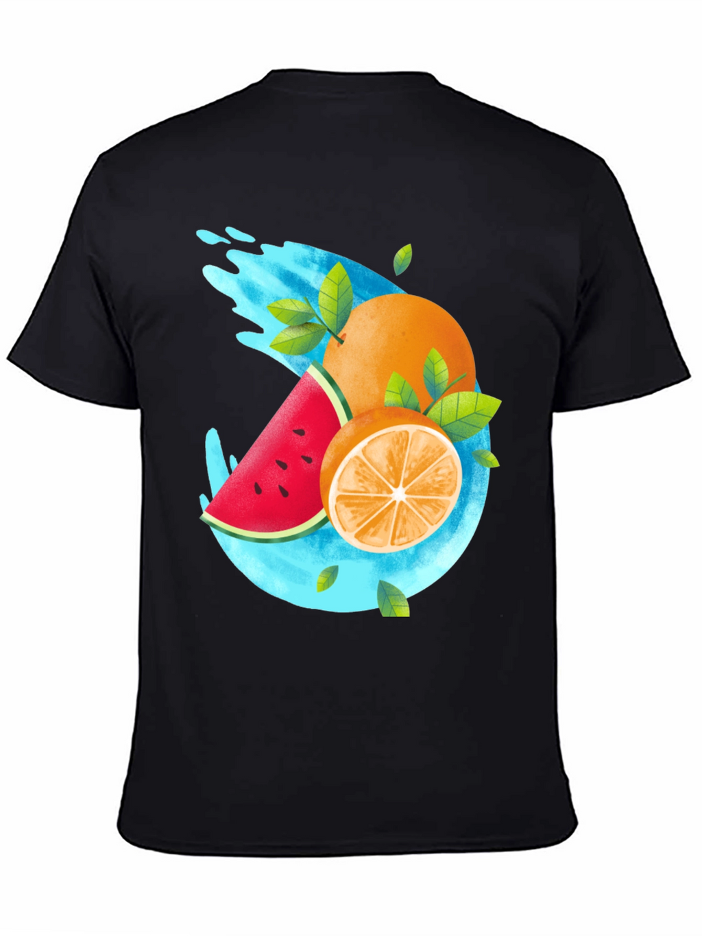 Fresh Fruit Graphic T-Shirt - Summer Style
