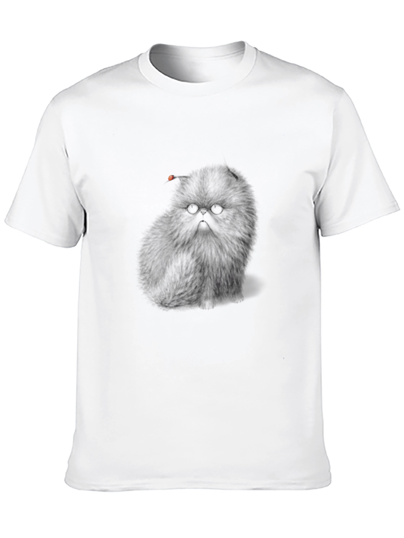 Black Cat Graphic Tee - Mens