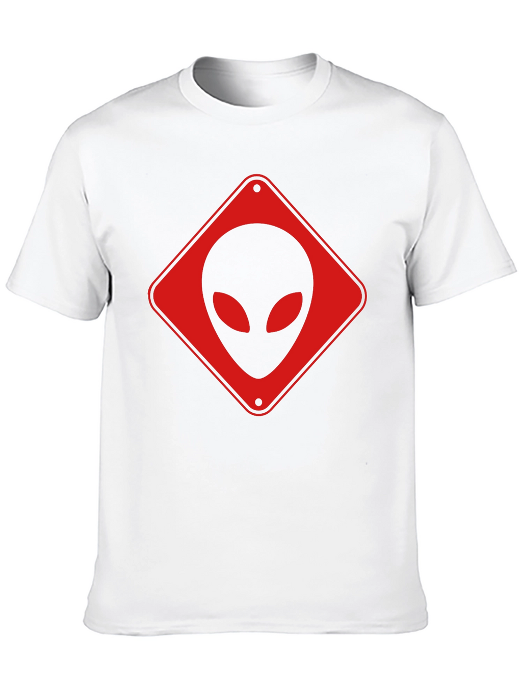 Alien Crossing Black T-Shirt