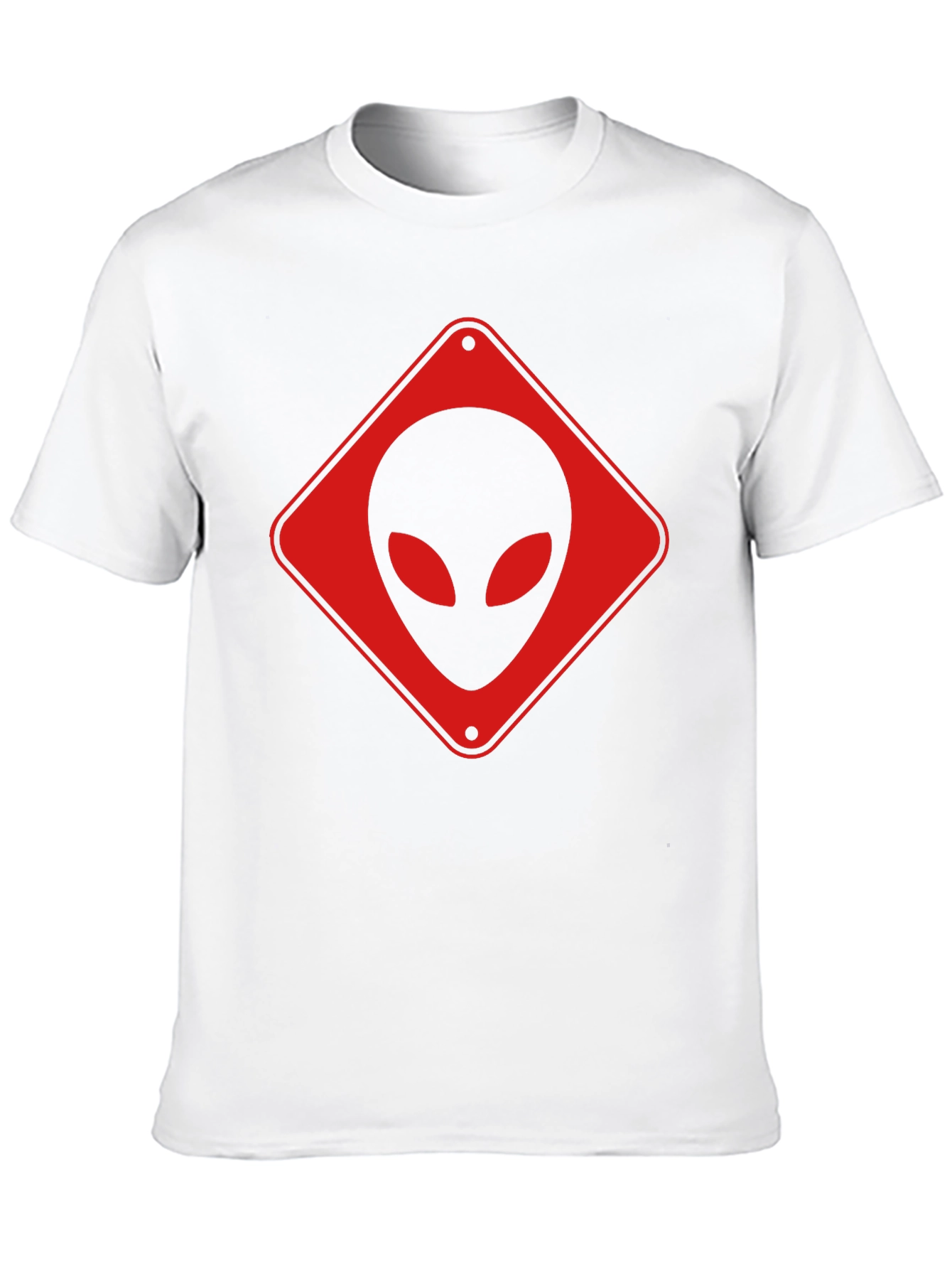 Alien Crossing Black T-Shirt