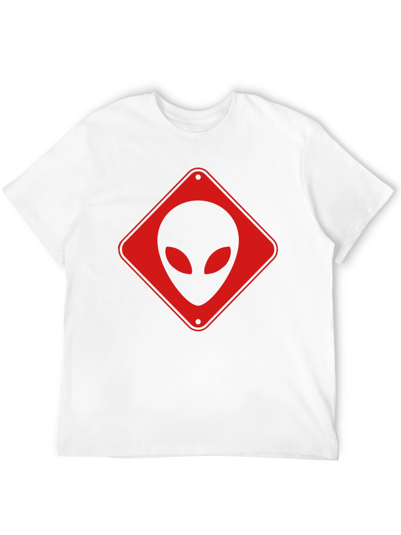 Alien Crossing Black T-Shirt