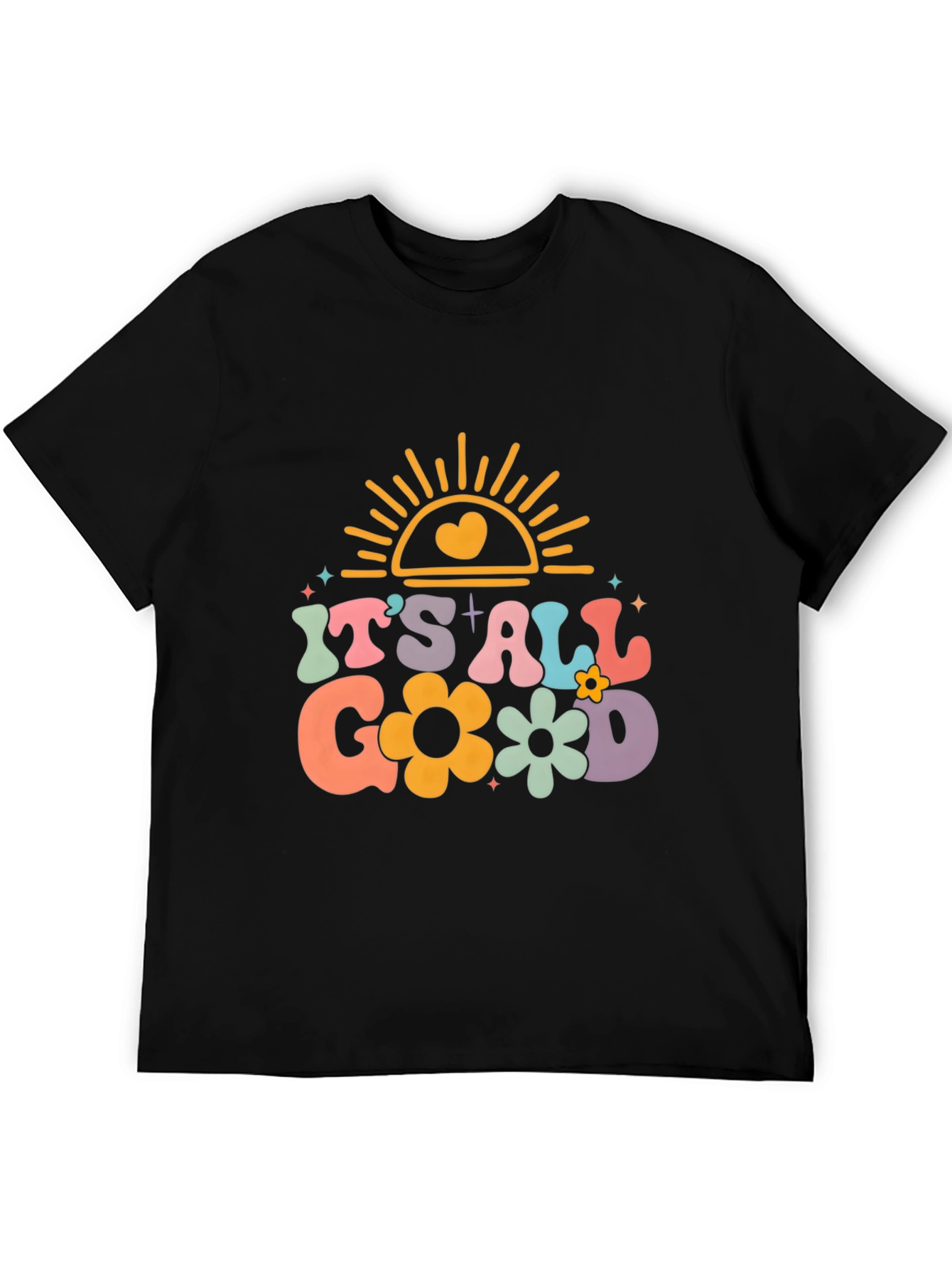 Its All Good Graphic Tee - Retro Style