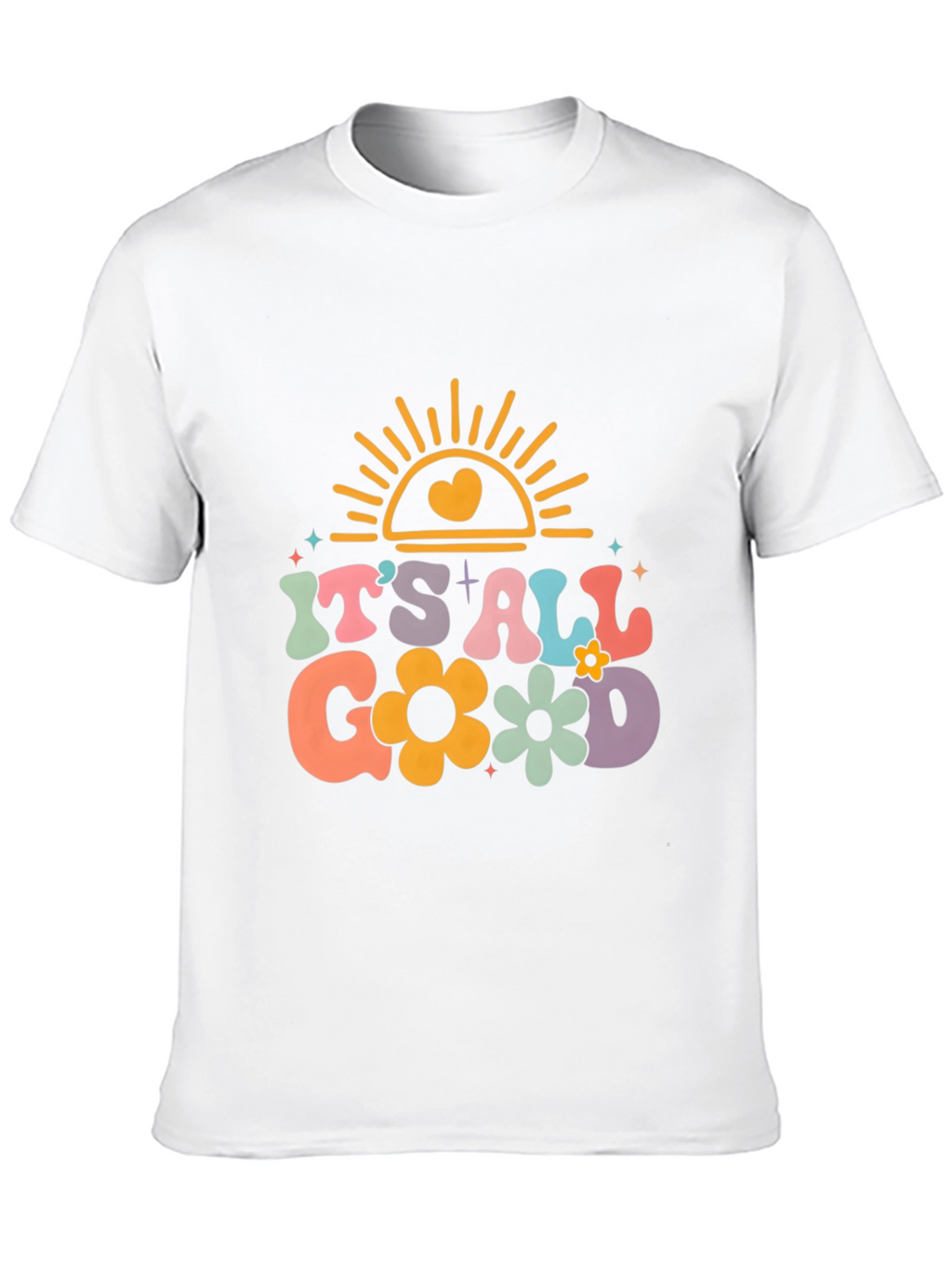 Its All Good Graphic Tee - Retro Style