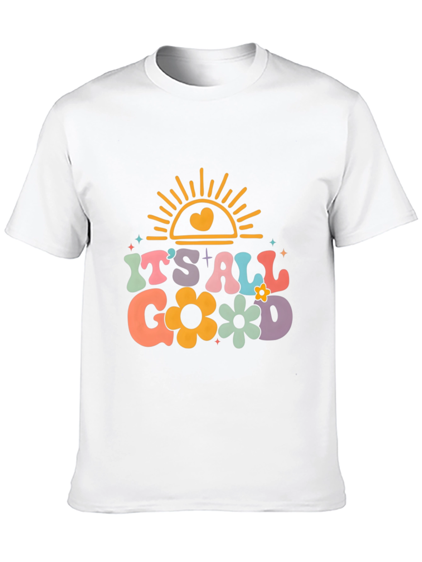 Its All Good Graphic Tee - Retro Style