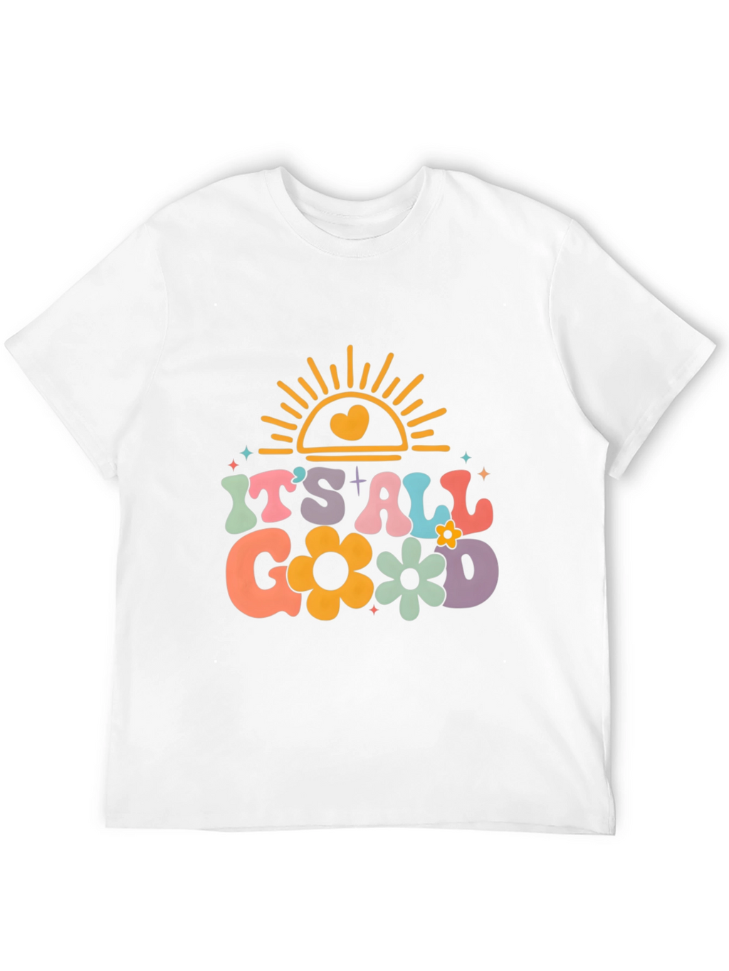 Its All Good Graphic Tee - Retro Style