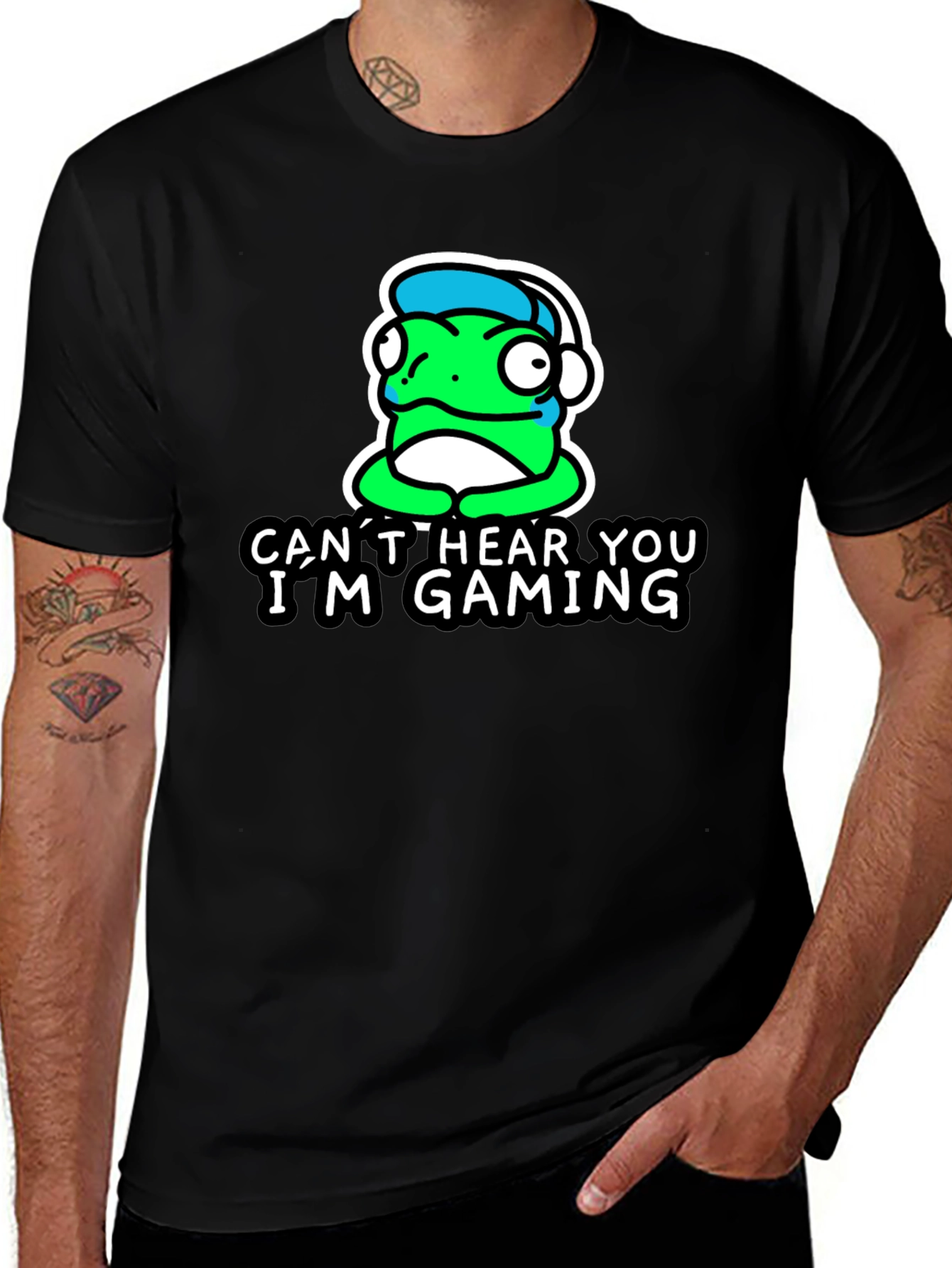 Cant Hear You Im Gaming T-Shirt