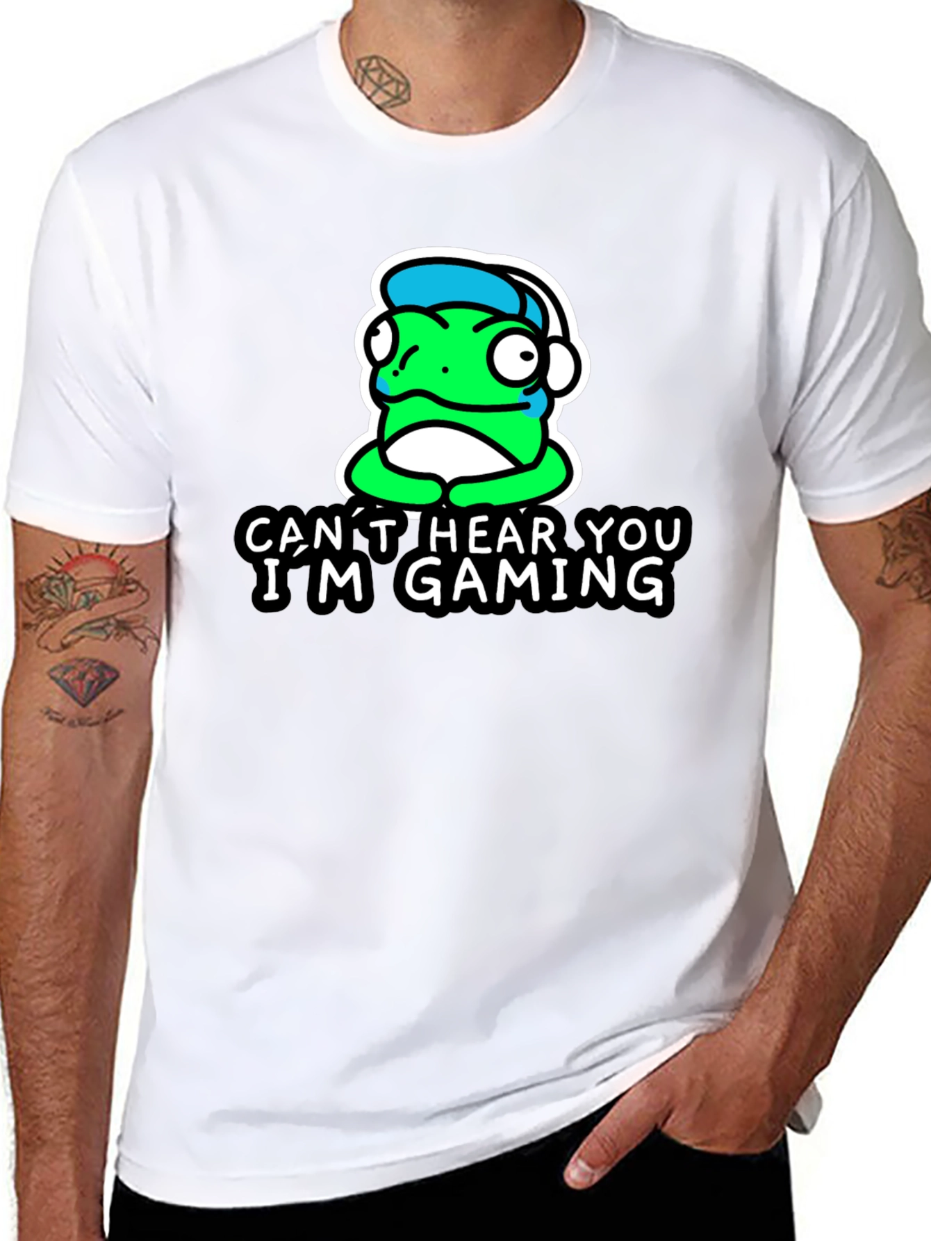 Cant Hear You Im Gaming T-Shirt