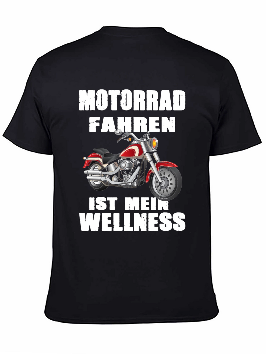 Motorrad Fahren T-Shirt - Biker Wellness Tee