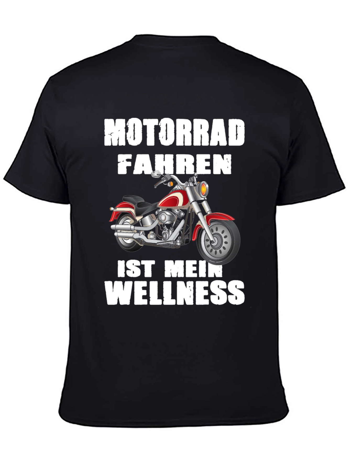 Motorrad Fahren T-Shirt - Biker Wellness Tee