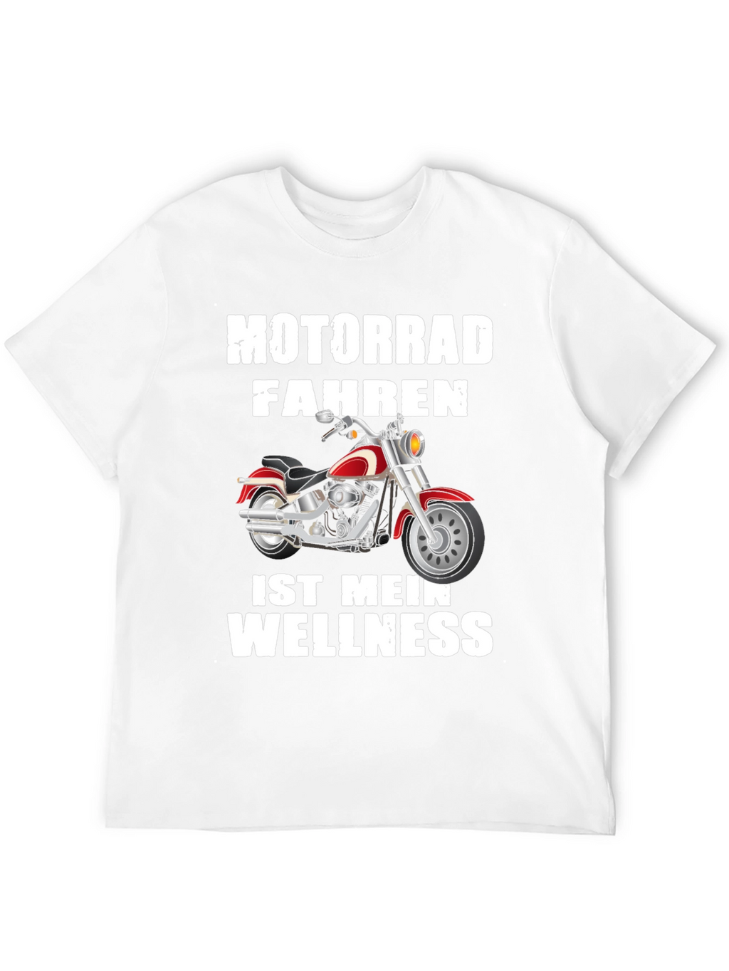 Motorrad Fahren T-Shirt - Biker Wellness Tee