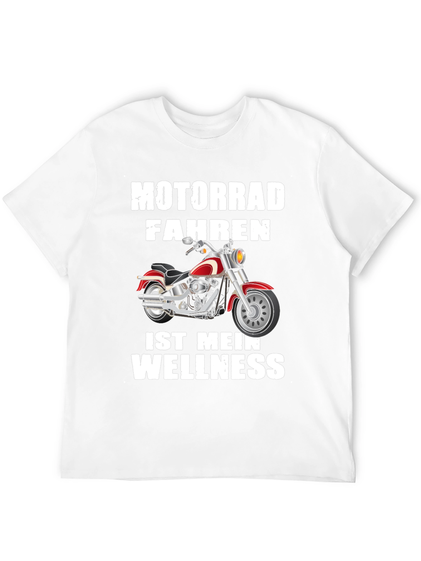 Motorrad Fahren T-Shirt - Biker Wellness Tee