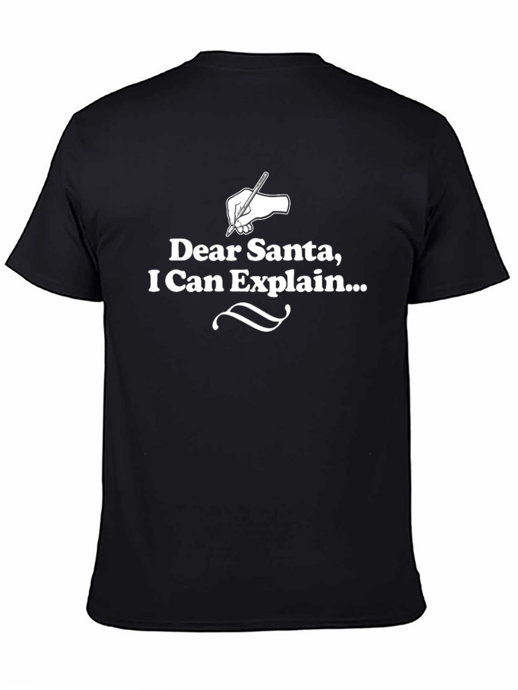 Dear Santa Funny T-Shirt - Can Explain Xmas Gift