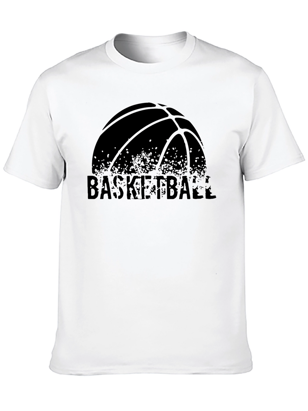 Basketball Graphic Black T-Shirt