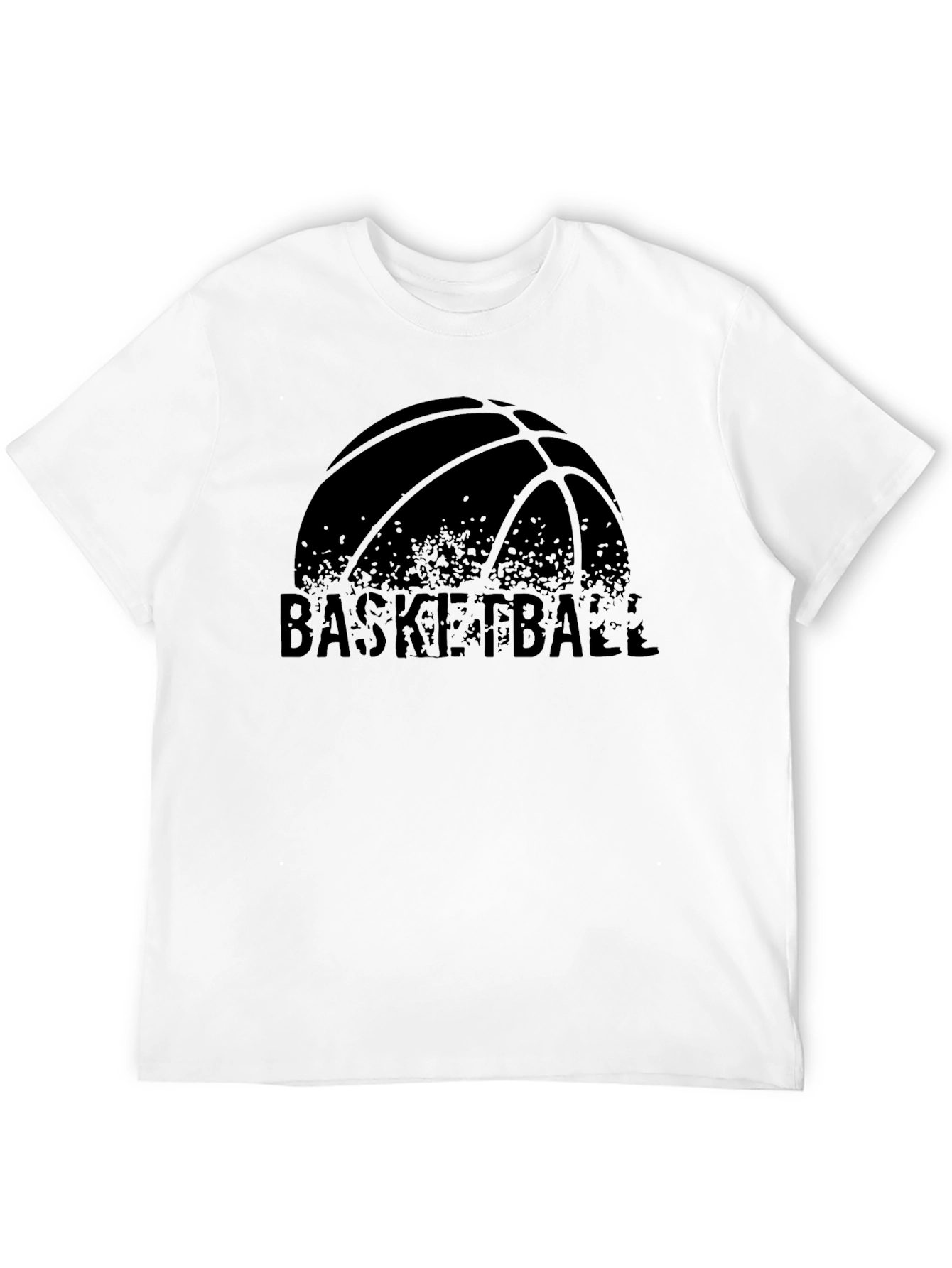 Basketball Graphic Black T-Shirt