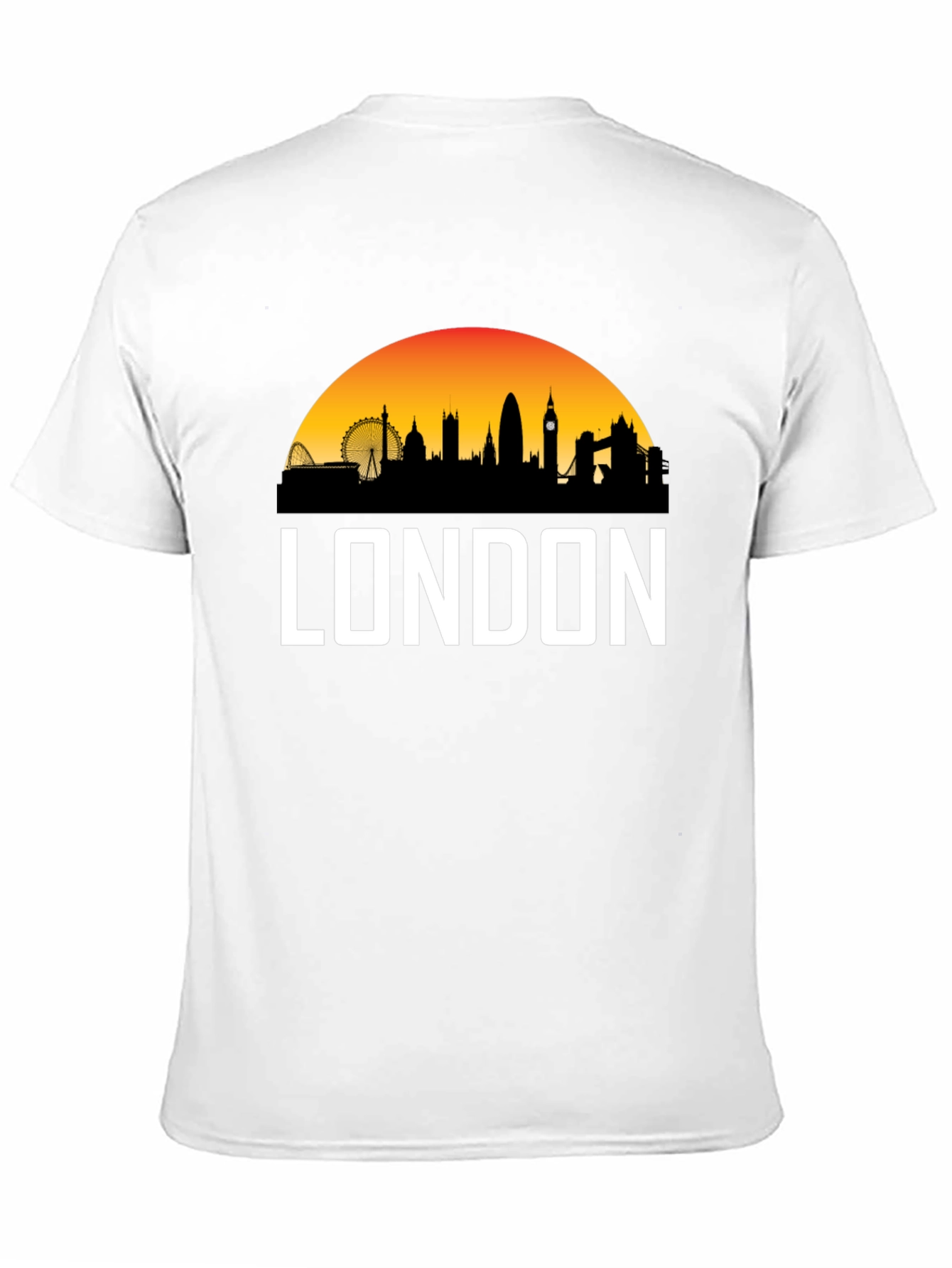 London Skyline Graphic Tee - Cityscape T-Shirt