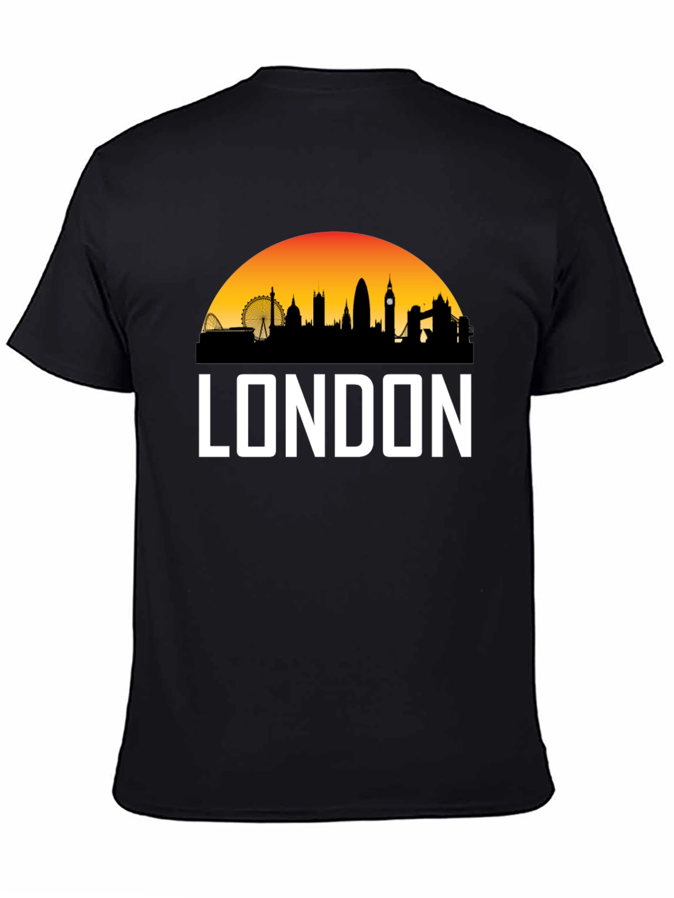 London Skyline Graphic Tee - Cityscape T-Shirt