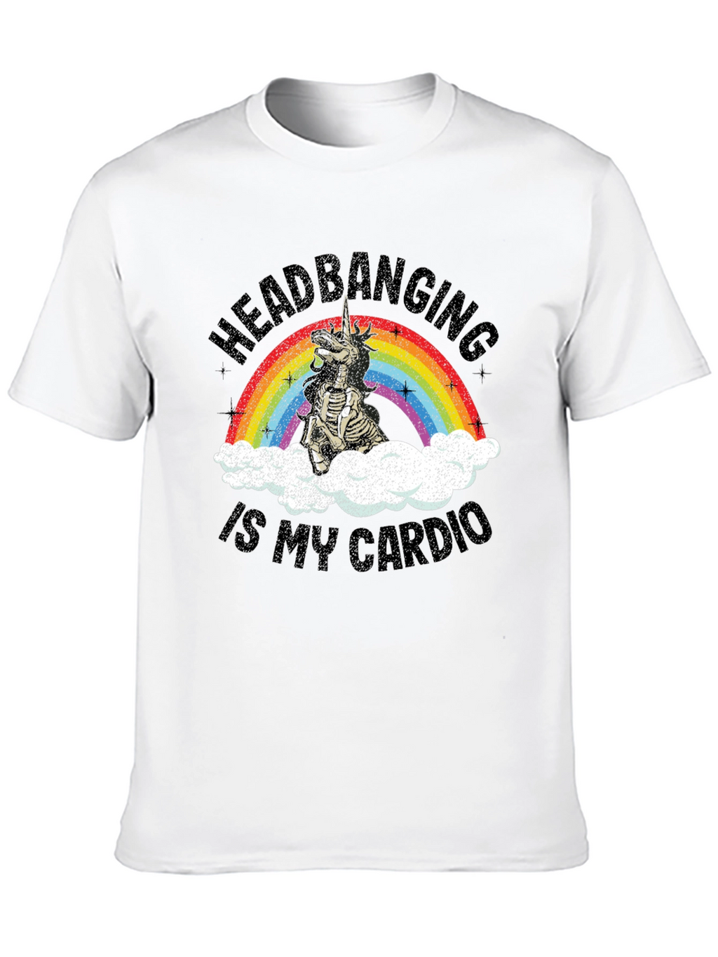 Headbanging is My Cardio Unicorn T-Shirt