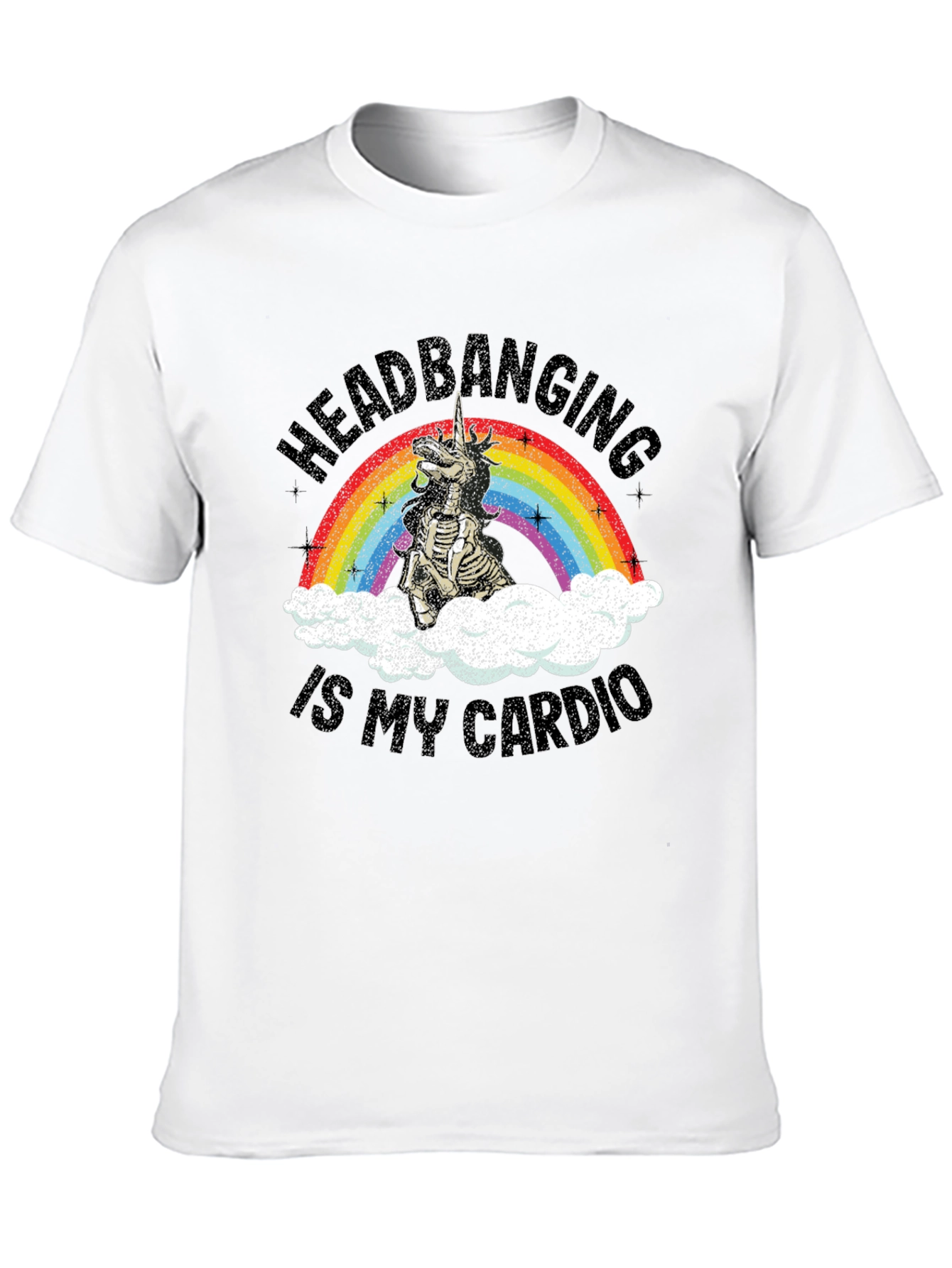 Headbanging is My Cardio Unicorn T-Shirt