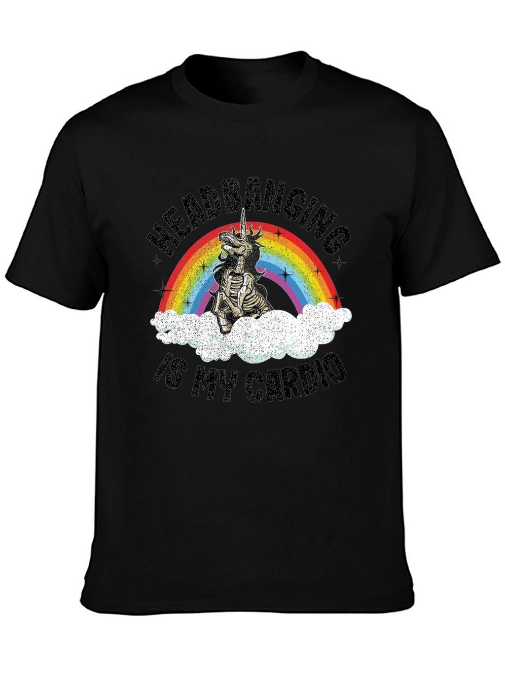 Headbanging is My Cardio Unicorn T-Shirt