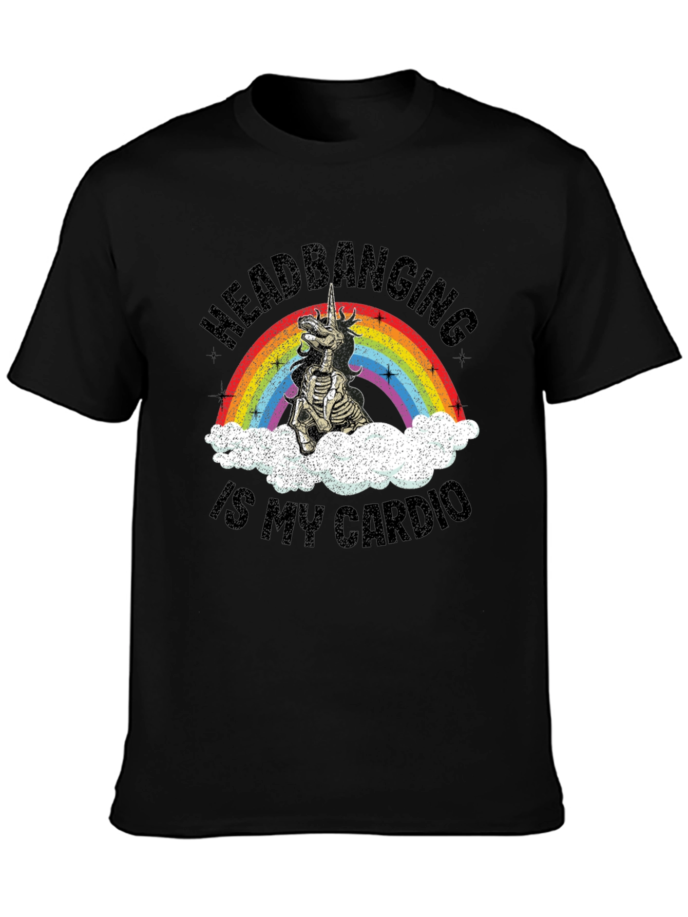 Headbanging is My Cardio Unicorn T-Shirt